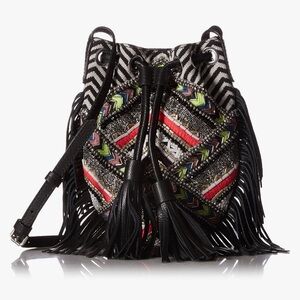 Rebecca Minkoff Wonder Phone Crossbody – Beaded Fringe Bag